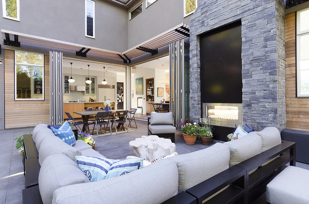 Image of the outdoor living space